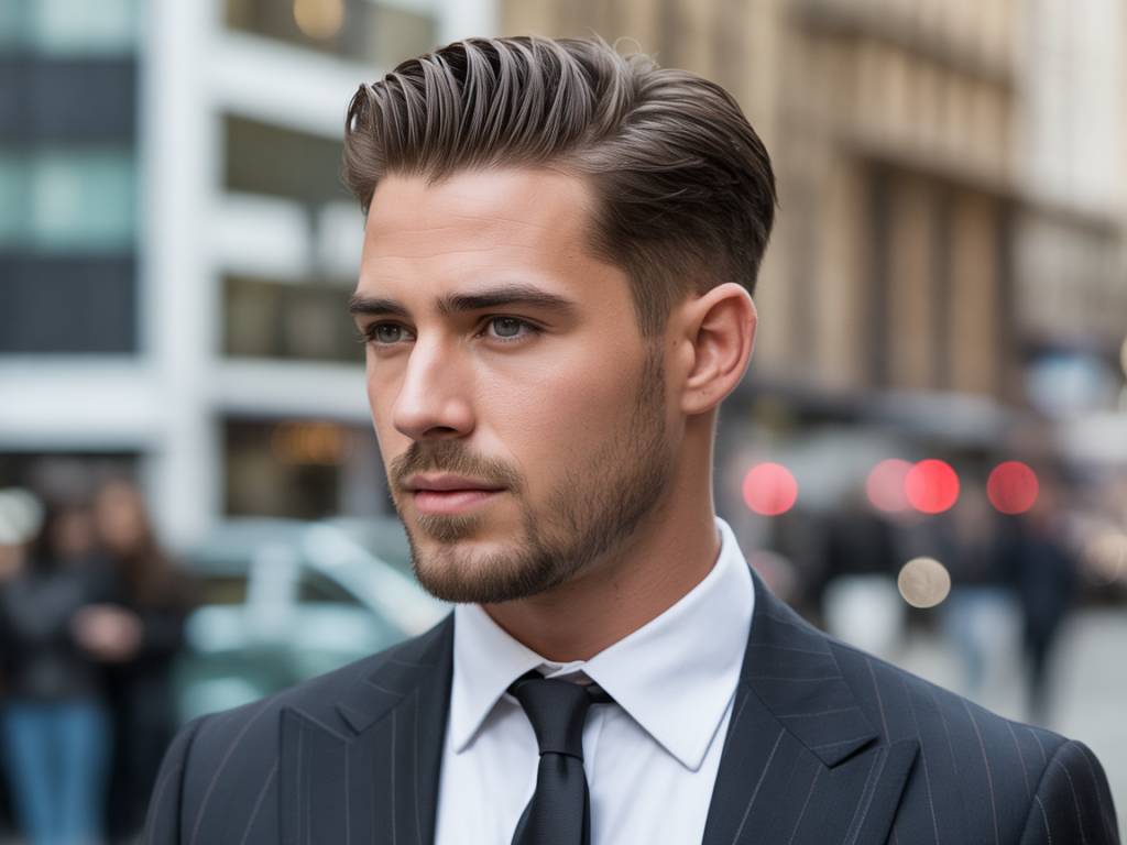 Corte slicked back: cómo llevarlo con estilo y qué productos usar