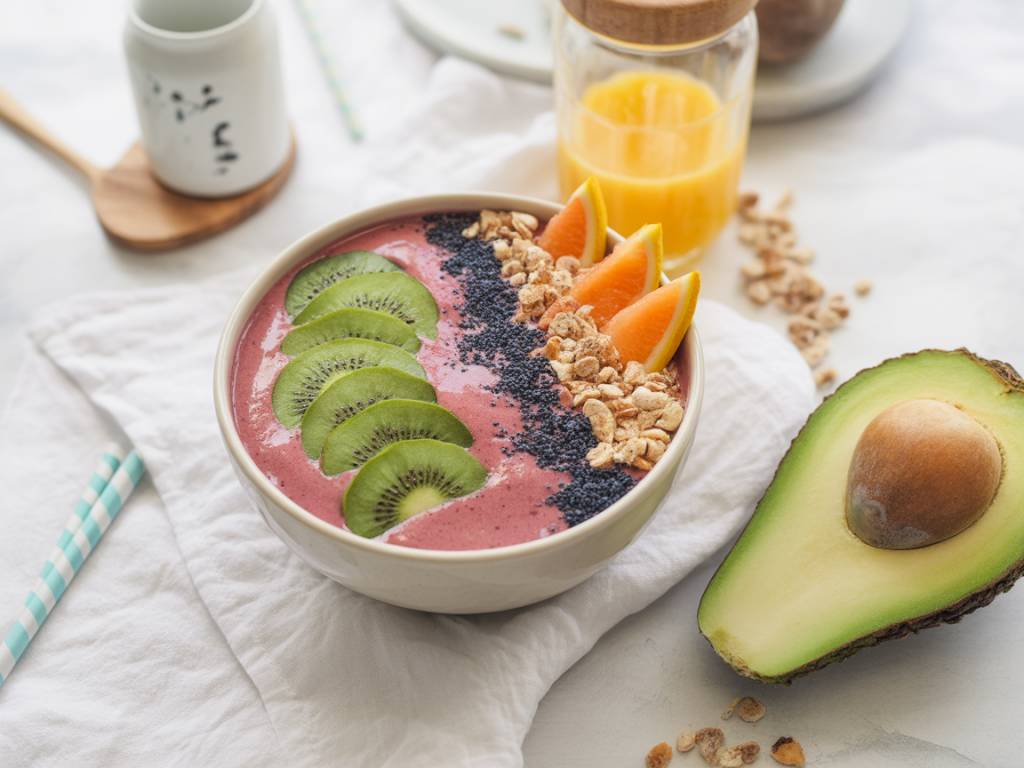 Smoothie bowls: recetas que cuidan tu piel desde el desayuno